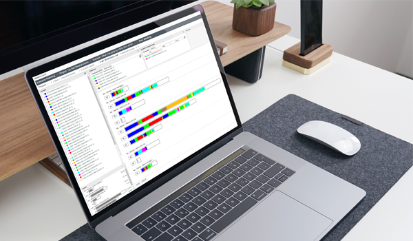 A laptop showing the Strategic Planning Module dashboard.